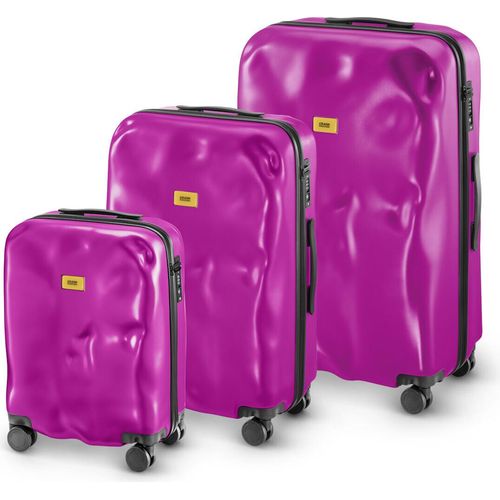 Crash Baggage Icon Kofferset Gr. L/M/S - Fucsia