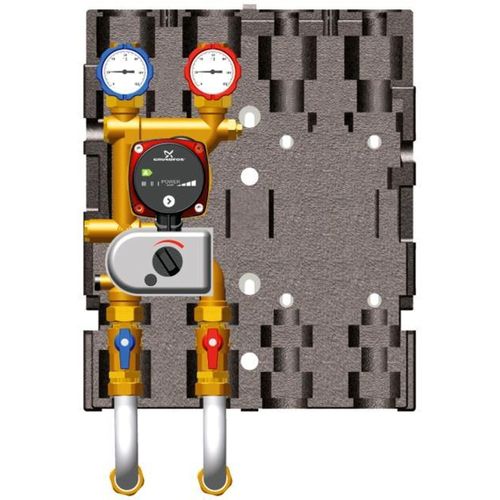 Wolf Mischerkreisgruppe BSP-MK 1 Niedertemperatur mit Hocheffizienzpumpe