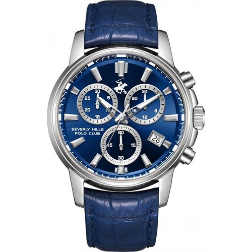 Herrenuhr BEVERLY HILLS BP3646X.399 in Marineblau - das perfekte Geschenk für modebewusste Männer.