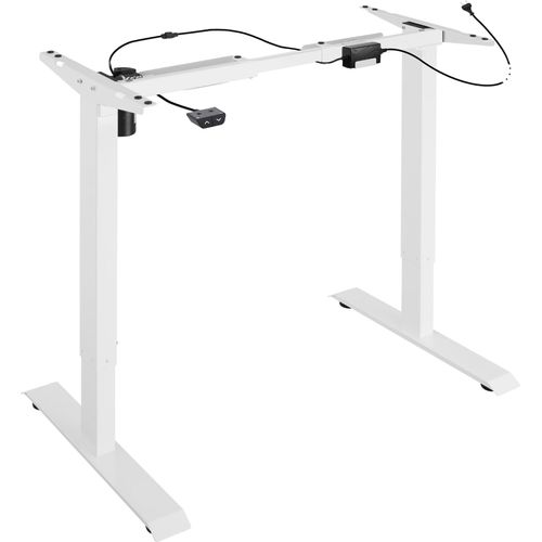 tectake® Tischgestell Yannick 85 - 129 x 65 x 71 - 121 cm
