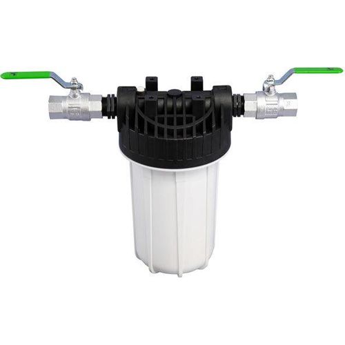 Einstufiger Haus- & Brunnenfilter & Filterpatrone nach Wahl (10" Sedimentfilter10µm)