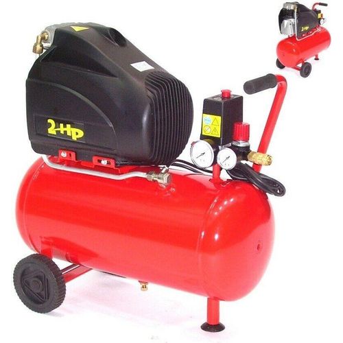 Werkstattkompressor Druckluftkompressor 2500 2PS Kompressor 24L Kolbenkompressor