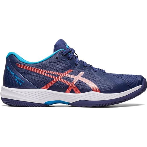 Asics Tennisschuh Solution Swift FF Clay Herren Blau Rot