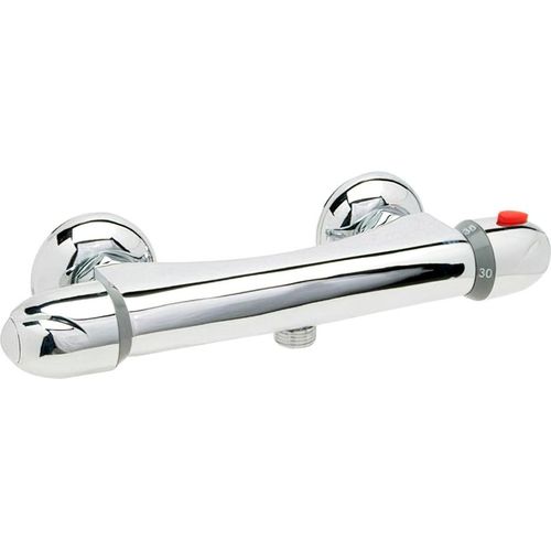 Einhebelmischer Wolfpack "Serie Flow" Dusche mit Thermostat.