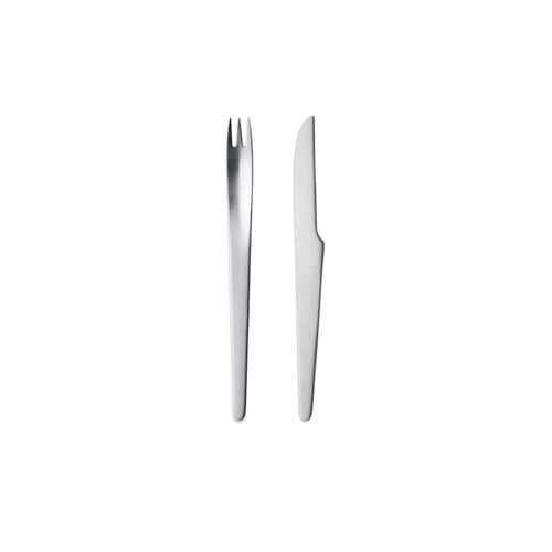 Georg Jensen - Arne Jacobsen Dessertbesteck, 8 tlg.
