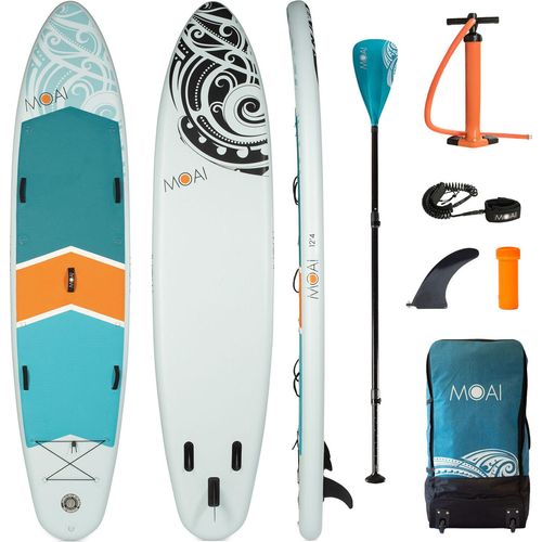 Moai Allround 12'4 Familien-Paddle-Board-Paket