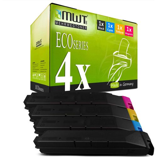 4 Mehrwegtoner kompatible Lasertoner ersetzt Kyocera TK-8525 TK-8525 TK-8525 TK-8525 1T02RM0NL0 1T02RMCNL0 1T02RMBNL0 1T02RMANL0 Mehrfarbig