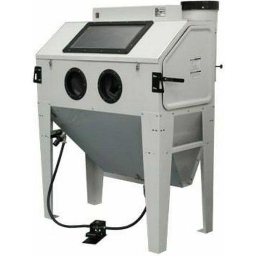 Sandstrahlkabine Sandstrahlgerät SBC420 Absaugung Sandstrahlanlage 420L ca. 500