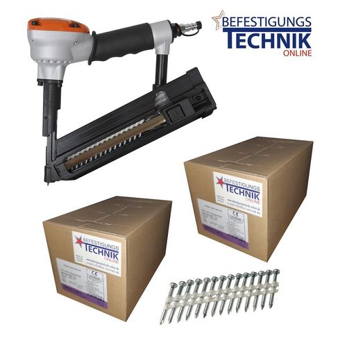 TJEP KA 2 Ankernagler 40-60mm + 4000 Ankernägel 4,0x40mm 34° plast