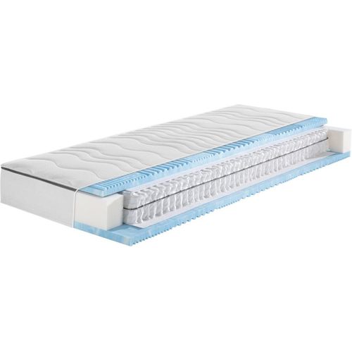 f.a.n. 7-Zonen-Gelart-Tonnentaschenfederkern-Matratze EXPRESS DOUBLE GELART T Größe 140x200 Härtegrad H4