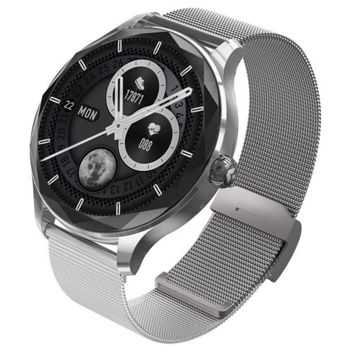 Garett Smartwatch Garett Viva Silber SET Herren / Damen Garett-5904238486122