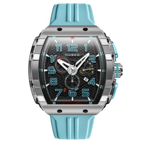 Nubeo NB-6088-02 Herrenuhr Magellan Retrograde Chronograph 49mm 5ATM