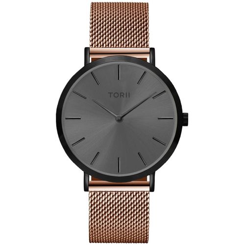 Armbanduhr für Damen TORII B38RM.AB in Roségold, klassisches Modell.