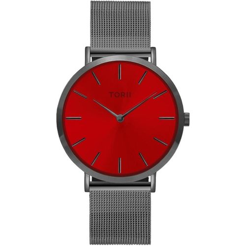 Armbanduhr Damen Herren TORII A38AS.TA Rot Fashion Klassik