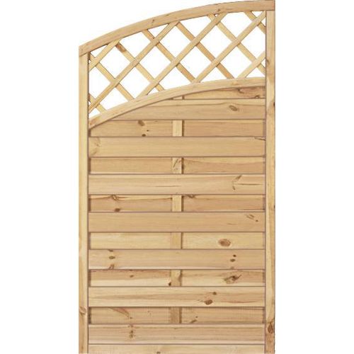 T&J MAXI DOPPELBOGEN 1 Lamellenzaun 90 x 160/140 cm