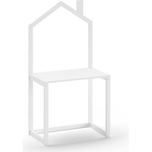 Kinderschreibtisch Kapua 80x50x151 Spieltisch Massivholz Weiß