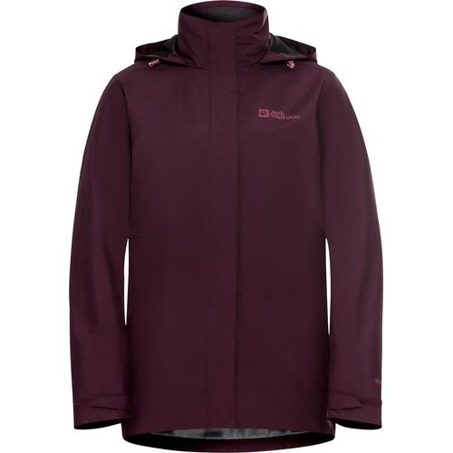 Jack Wolfskin Rotwand 3In1 Jkt W Amaranth Amaranth S