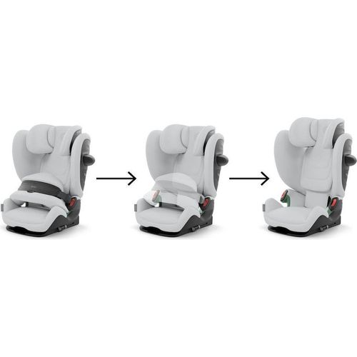Cybex Pallas G3 Kindersitz (15 Monate - 12 Jahre), Farbe:Fog Grey