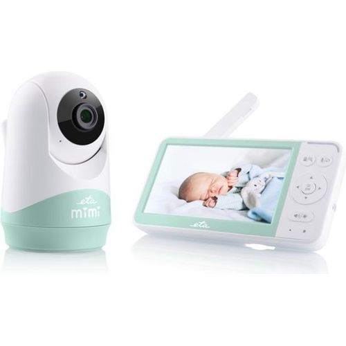 Eta MIMI, Digitales Babyfon, 2 Kanäle, 50 m, 2412 - 2369 MHz, Weiß, LCD