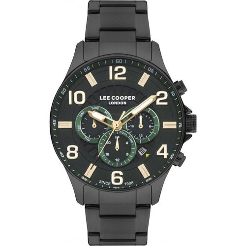 Herrenuhr LEE COOPER LC07802.070 in Grün, Modeaccessoire als Geschenk.