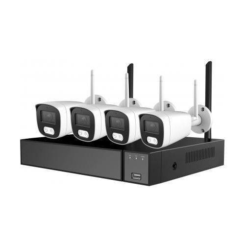 WLAN-Kamera-Set Secutek SLG-LW5MC84B1 - 4x 5MP Kamera, NVR