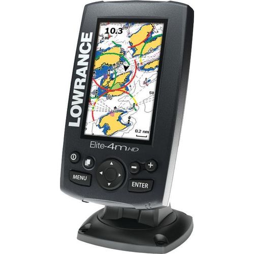 Lowrance Elite-4M HD - GPS-Kartenplotter, 4,3" Bildschirm, microSD