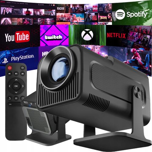 Projektor Hy320 Mini Led 4K Full Hd Android 11 Wifi Bluetooth 150 Zoll