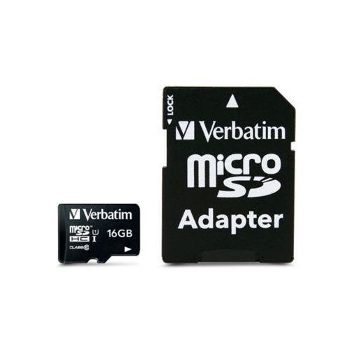 Verbatim Speicherkarte MicroSDHC/SDXC Premium, Speicherkapazität 16 GB