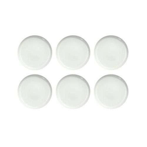 Speiseteller Solea flach, Ø 260 mm, uni, weiß, Porzellan, 6 Stück