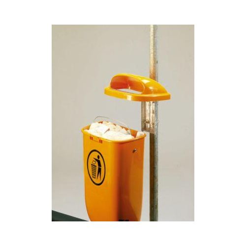 Komplett-Angebot Papierkorb/Rohr, orange