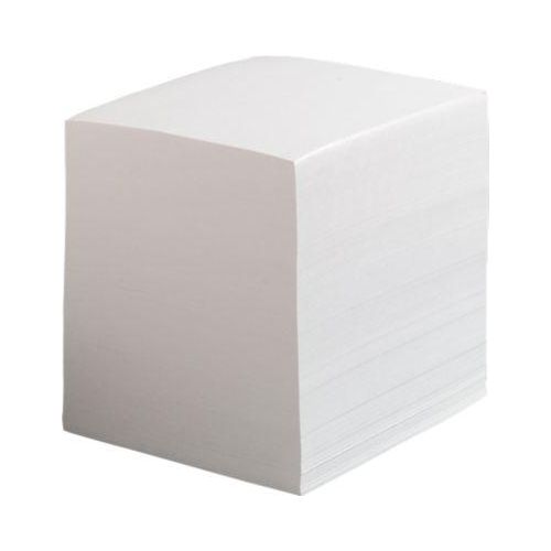 Notizzettel, 700 Blatt, zum Nachfüllen einer Zettelbox, 98x98x83 mm, weiß