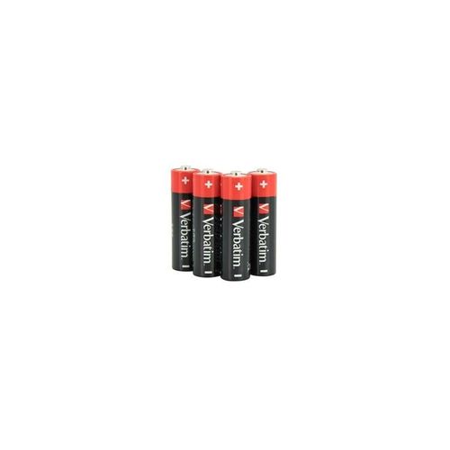 Verbatim battery - 4 x AA / LR6 - Alkaline