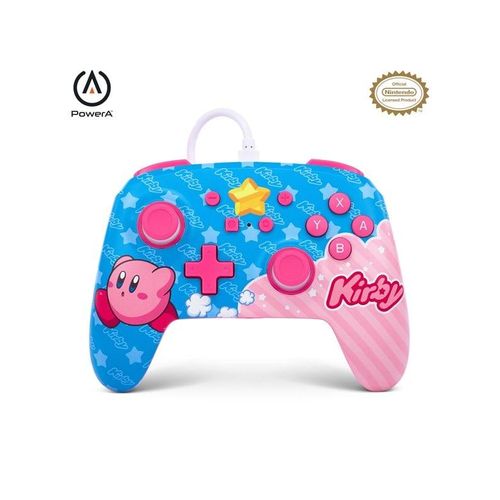 PowerA Enhanced Wired Controller for Nintendo Switch - Kirby - Wired Controller - Nintendo Switch