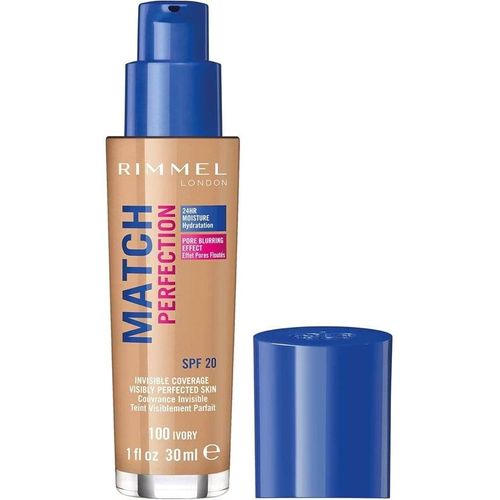 Rimmel Match Perfection Foundation 100 Ivory 30ml