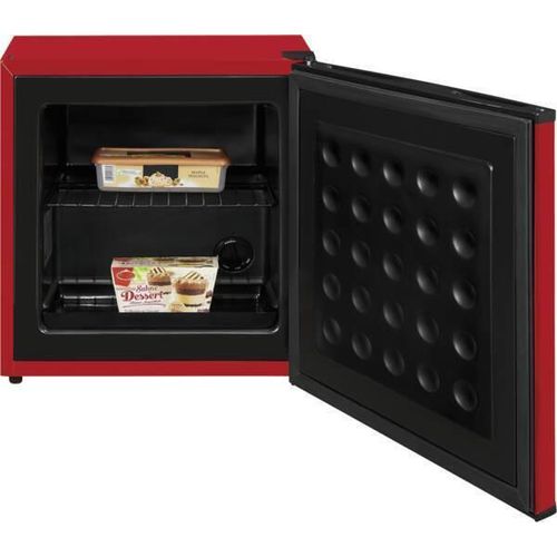 Exquisit GB40-150E Rot Stand mini Gefrierschrank 31L Kompakt ()
