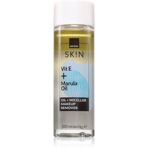 Avon Sk!n Vit E + Marula Oil Twee-Fasen Make-up Remover 200 ml