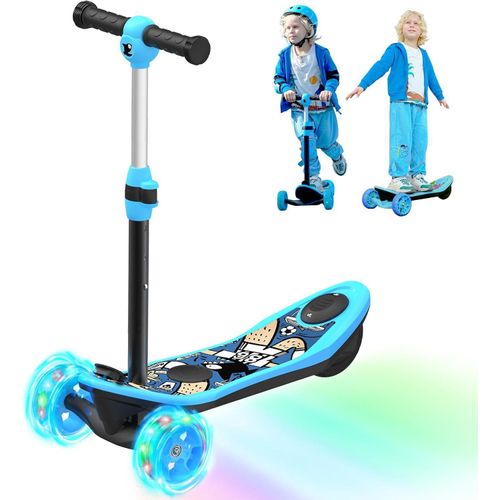 2 in 1 E Roller für Kinder mit 5Ah Batterie mit Reichweite bis 10 km