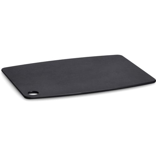 Schneidebrett ZELLER PRESENT "Eco", schwarz, B:27,5cm H:0,6cm L:37cm, Holzfaserlaminat, Schneidebretter, Modernes Schneidebrett
