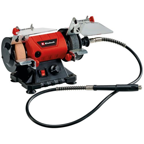 Doppelschleifer EINHELL "TC-XG 75 Kit", rot (rot, schwarz), B:28cm H:22,9cm L:22,2cm, Schleifmaschinen