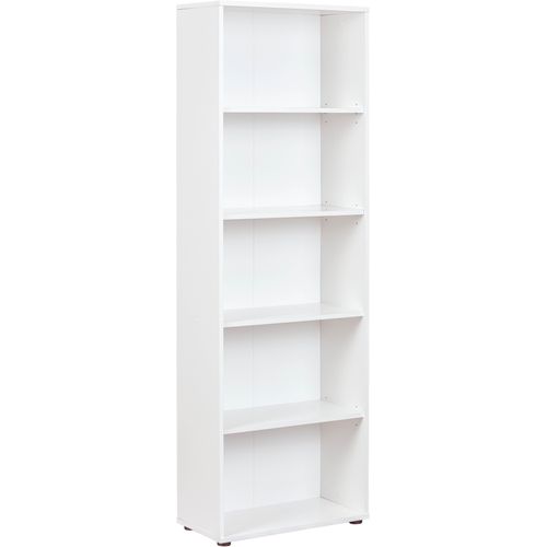 Bücherregal INTER LINK, weiß, B:60cm H:180cm T:30cm, Holzwerkstoff, Regale, Bücherregal