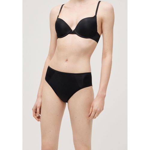 Periodenslip YSABEL MORA "BASIC COLLECTION MENSTRUAL", Damen, Gr. XL, schwarz, Microfaser, Obermaterial: 90% Polyamid, 10% Elasthan, unifarben, körpernah, Unterhosen, für ein sicheres Gefühl vor, während und nach der Menstruation