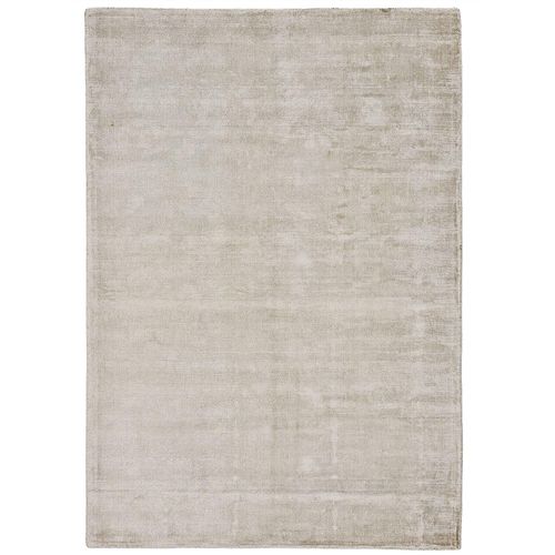 Teppich Gr. 2, creme, B:70cm H:10mm L:140cm, Viskose, Teppiche, Teppich