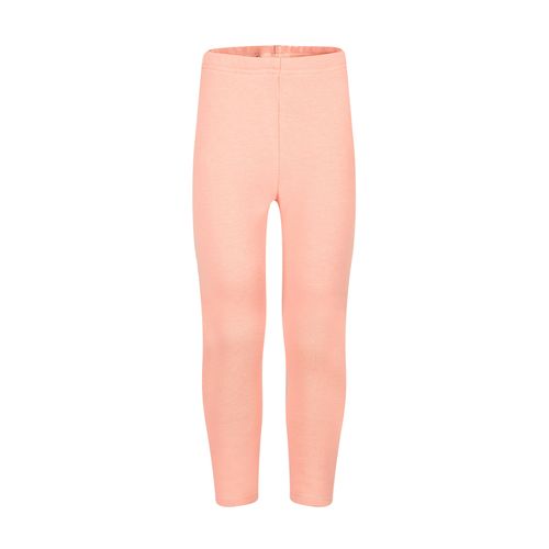 Leggings HAPPY GIRLS, Mädchen, Gr. 122, N-Gr, pink (salmon pink), Strick, Obermaterial: 60% Polyester, 35% Baumwolle, 5% Elasthan, unifarben, eng knöchellang, Hosen Leggings, wärmend und elastisch