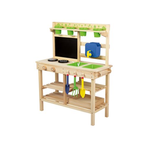 Playtive Outdoorküche, stabile Konstruktion aus Echtholz Image