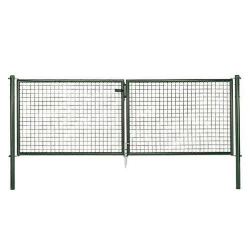 ALBERTS Wellengitter-Doppeltor für Maschendrahtzäune, Breite 3000 mm Image