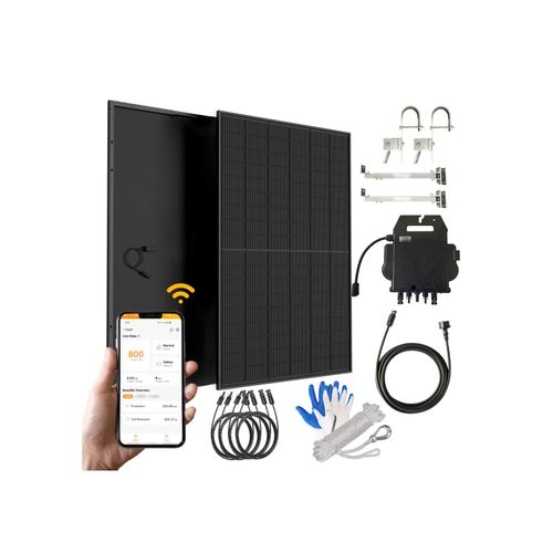 VALE Balkonkraftwerk All In One, 830 Wp / 800 W Balkonkraftwerk