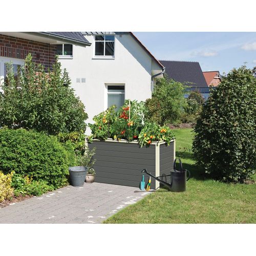 Karibu Hochbeet »Lyss«, aus Holz, mit Folie