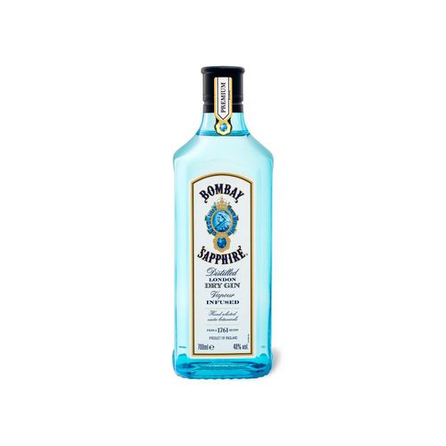 BOMBAY Sapphire London Dry Gin 40% Vol Image