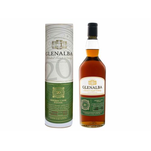 Glenalba Blended Scotch Whisky Sherry Cask Finish 20 Jahre mit Geschenkbox 40% Vol Image