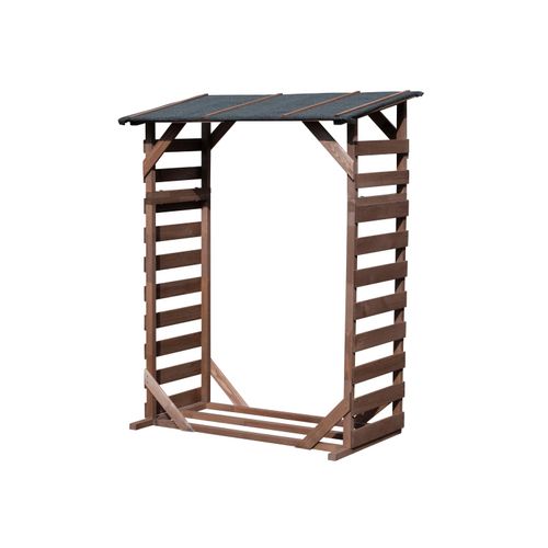 dobar Kaminholzregal »Ligno« mit Bitumendach, L 133 x B 77 x H 169 cm Image